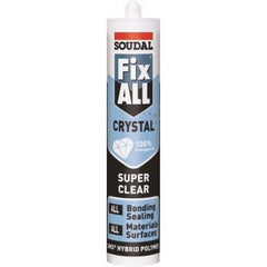 Soudal Fix All hybrid sealant and adhesive - White/Crystal Clear
