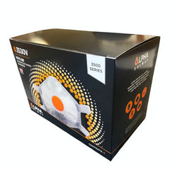 Alpha Solway 3530V FFP3 Valved Face Masks – 100 Pack (Boxed, CE Certified)