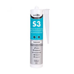 Bondit S3 Sanitary Silicone - White/Translucent