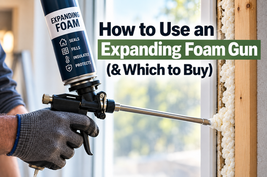 How to Use an Expanding Foam Gun (& Which to Buy)