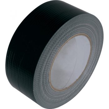 Black Cloth Duct Tape 50mm x 50m – Heavy-Duty, Multi-Purpose