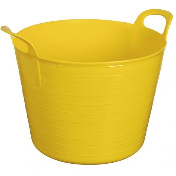 RIAAR Plastic Flexi Trug Yellow 40 L