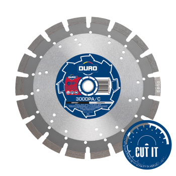 Duro Concrete & Asphalt Diamond Blade 300mm x 20.0mm