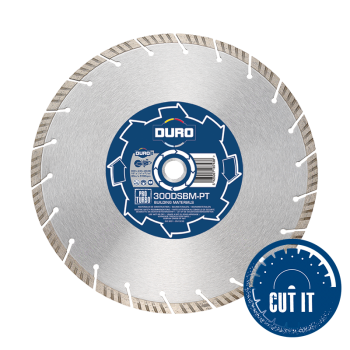 Duro Universal Concrete & Building Materials Blade 300mm x 20.0mm