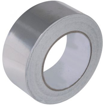 Aluminium Foil Tape 50mm x 45m – Roll, Heat & Moisture Resistant Duct Tape