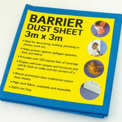 Blue Barrier Dust Sheet 10′ x 10′ (3m x 3m)