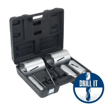 Duro Plus 5 Piece Pro Dry Core Kit 42 127mm – 52, 65, 117&+ Accessories