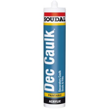 Soudal decorators Caulk White – Waterproof