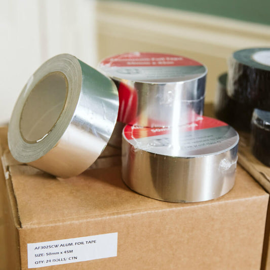 Aluminium Foil Tape 96mm x 45m Box of 12