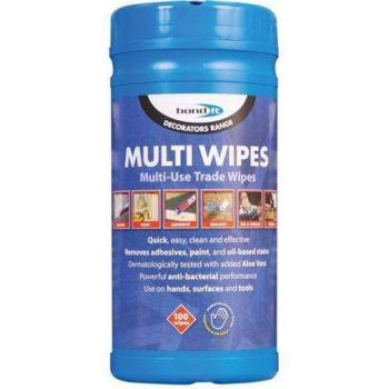 Bondit Mult-Wipes for Hands – Tools & Surface Wipes, 100 Wipes