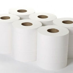 White Roll 2 Ply 180mm x 150m - 6 Rolls