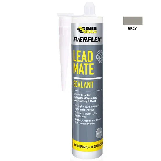 Everbuild Everflex Lead Mate Sealant Grey 295ml