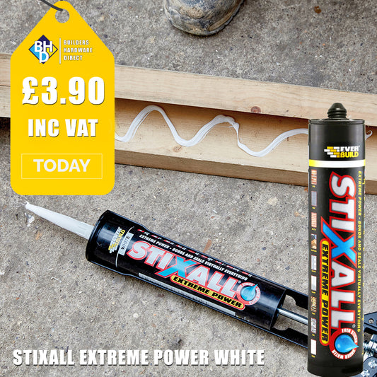 Everbuild Stixall Extreme Power – White 290ml – Waterproof