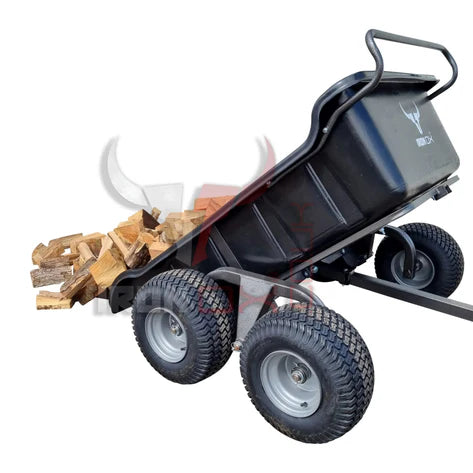 Iron Ox 4 Wheel Quad Tipping Trailer – Heavy-Duty