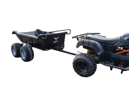 Iron Ox 4 Wheel Quad Tipping Trailer – Heavy-Duty