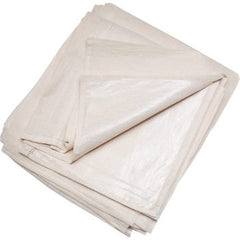 Offer - Prep Beige Polythene Backed Cotton Twill Dust Sheet 3.6m x 2.7m - Pack of 5