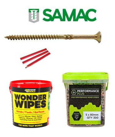 Samac Performance Plus Wood Screws Bundle