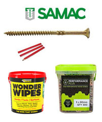 Samac Performance Plus Wood Screws Bundle