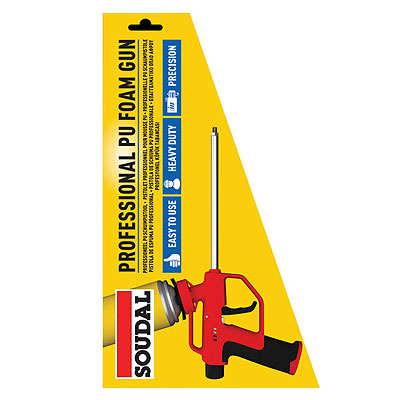 Soudal Foam Filler Bundle – Gun Grade Expanding Foam, Cleaner & Applicator Kit 750ml