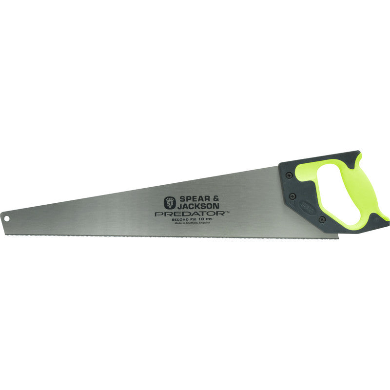 Spear & Jackson Predator Universal Second Fix Saw 550mm (22") 10 TPI