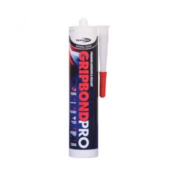 Bondit Gripbond hybrid sealant and adhesive – White/Crystal Clear