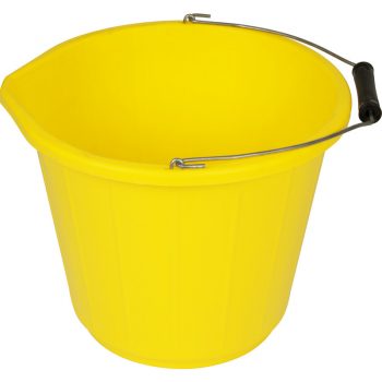 RIAAR – 3 Gallon – 13L Unbreakable Rubber Bucket Gallery Image 1