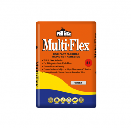 Multiflex Floor & Tile Adhesive Rapid Set – Grey 20kg – Pallet of 54