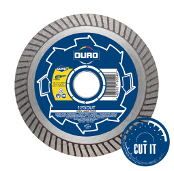 Duro Super Thin Tile Cutting Blade for Hard Tiles 115mm