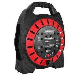 Faithful Enclosed Cable Reel 240V 20M 13A 4G